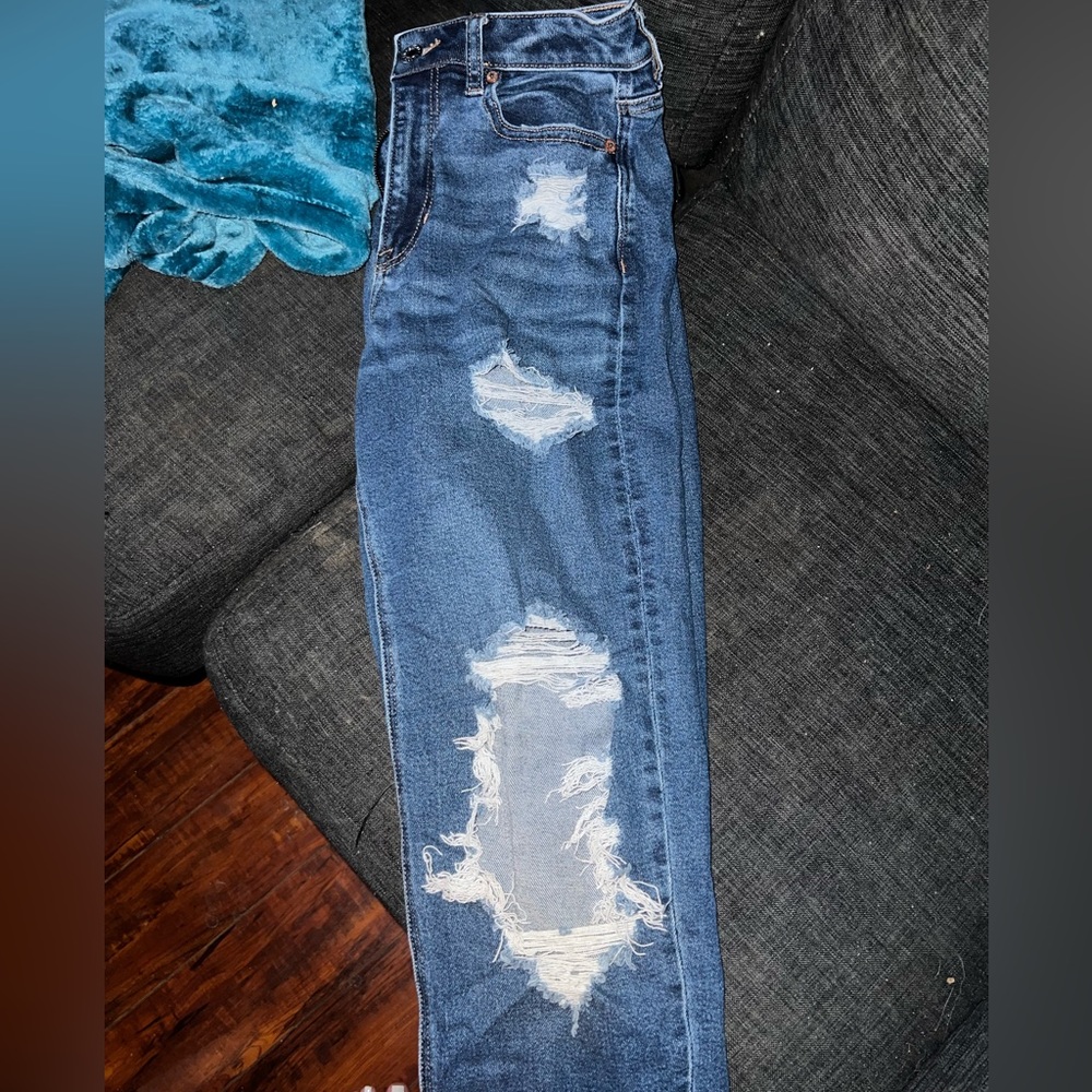 American Eagle Dark Straight Leg Jeans